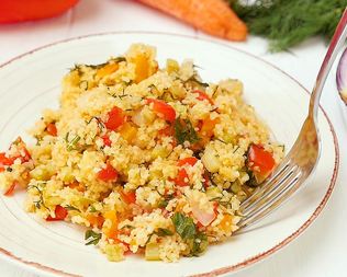 Кускус с овощами