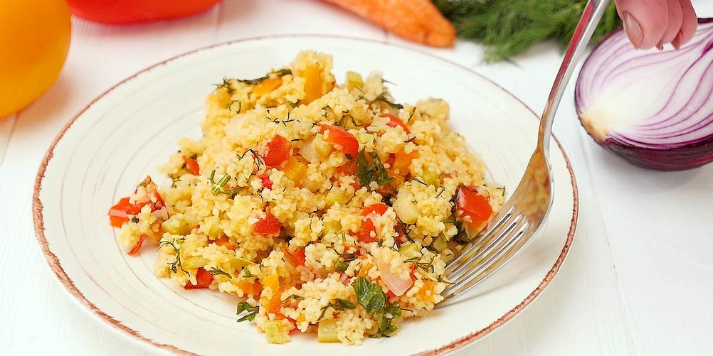 Рецепт кускус с овощами