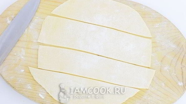 лапша домашняя на яйцах