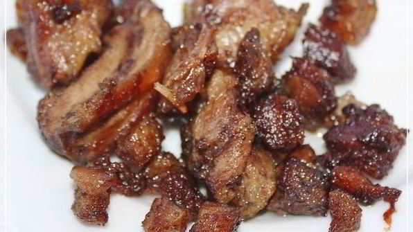 лапша домашняя с домашней уткой и белыми грибами