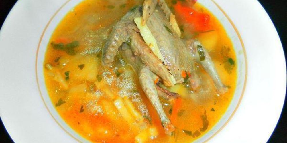 Рецепт лапша из диких голубей