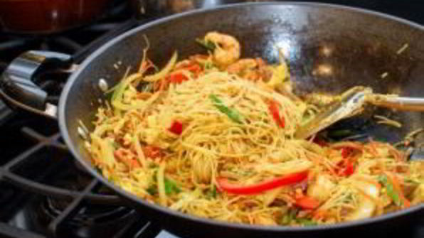 лапша по-сингапурски