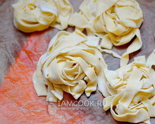 Лапша пшеничная домашняя