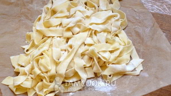 лапша пшеничная домашняя