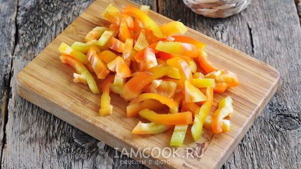 лапша удон со свининой и овощами