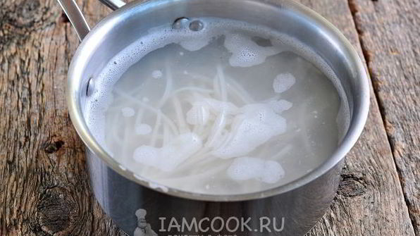 лапша удон со свининой и овощами