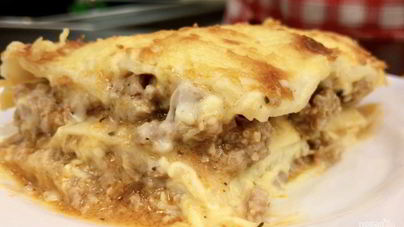 Домашняя лазанья