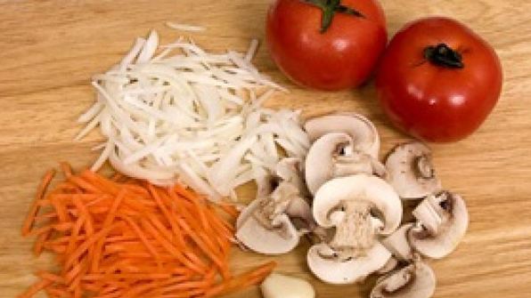 грибная лазанья