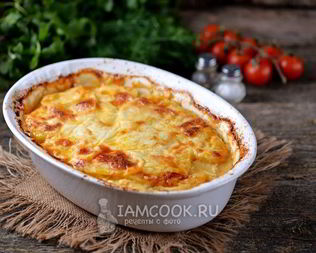 Картофельная лазанья