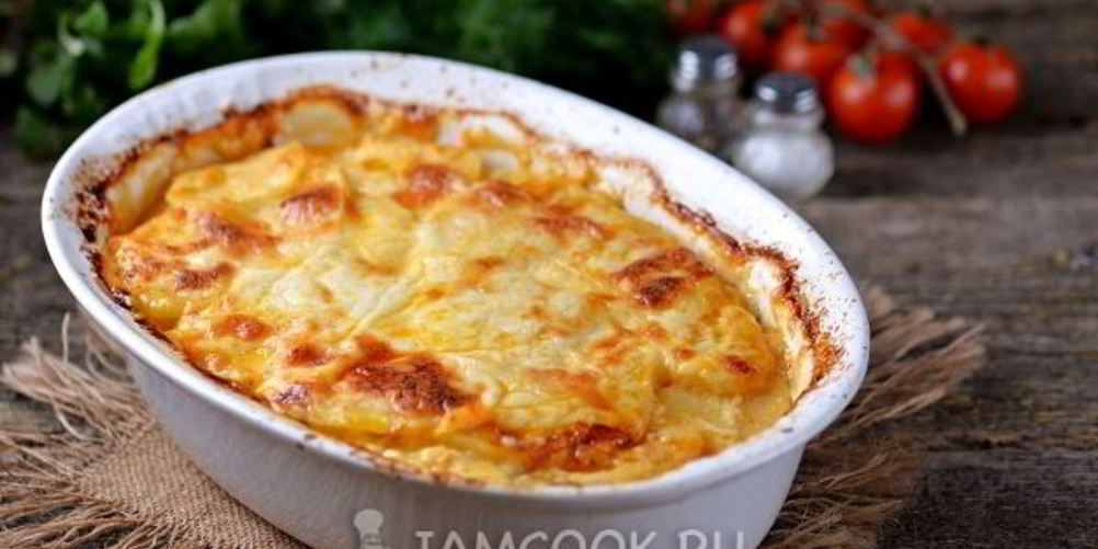 Рецепт картофельная лазанья