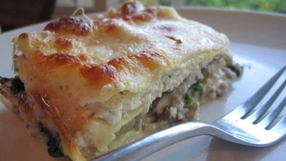 Лазанья из фарша