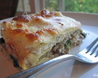 Лазанья из фарша