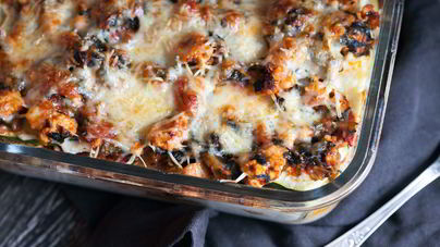 Лазанья из кабачков