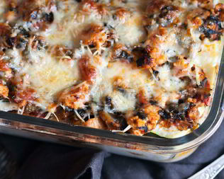 Лазанья из кабачков