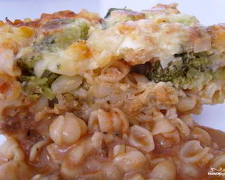 Лазанья из макарон