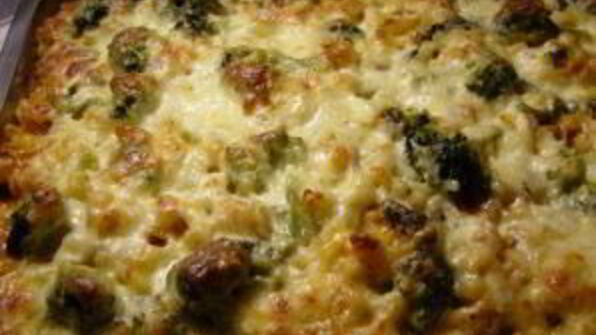 лазанья из макарон