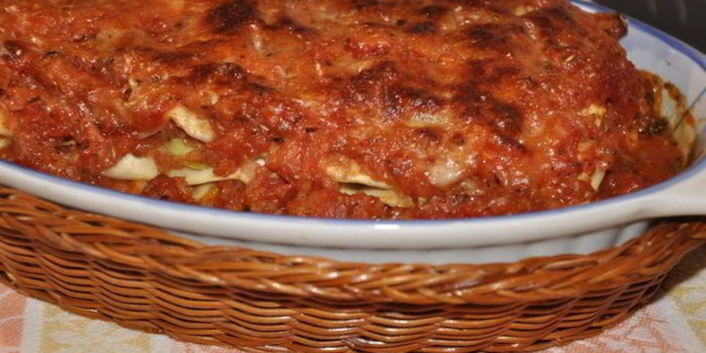 Рецепт лазанья нежная овощная