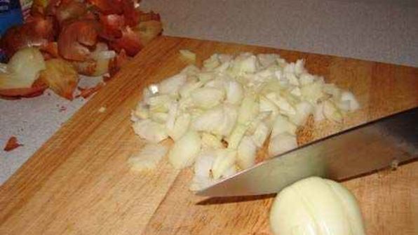 лазанья с фаршем и грибами