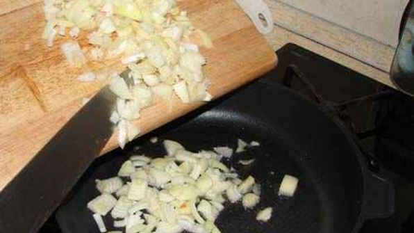 лазанья с фаршем и грибами