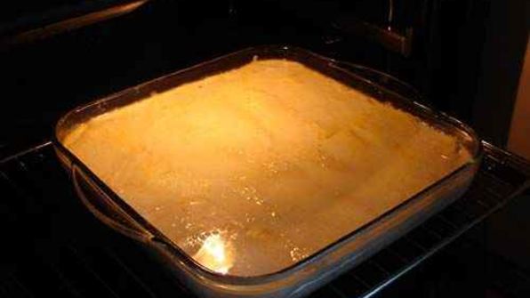 лазанья с фаршем и грибами