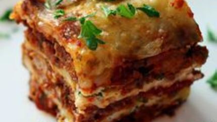 Лазанья с фаршем