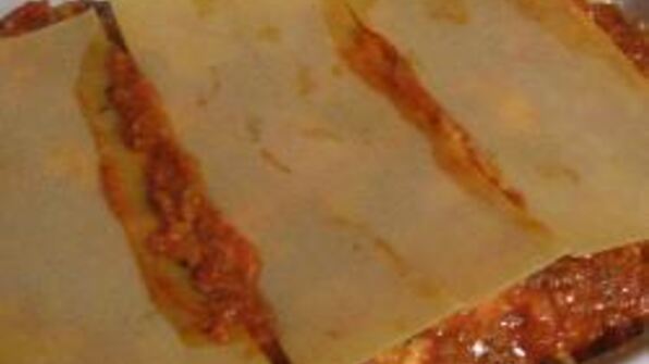 лазанья с фаршем