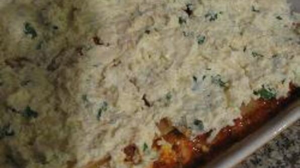 лазанья с фаршем