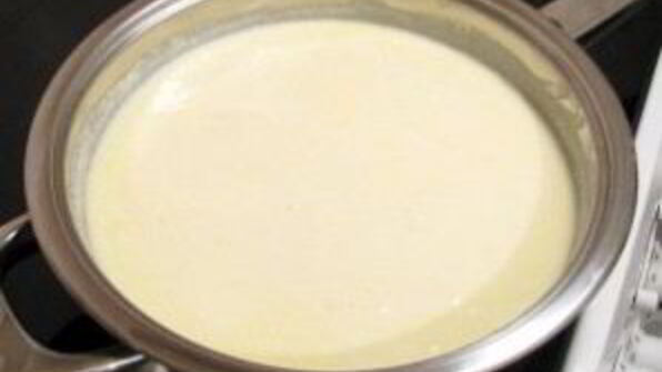 лазанья с грибами и ветчиной