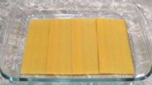 лазанья с грибами и ветчиной