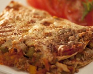 Лазанья с индейкой