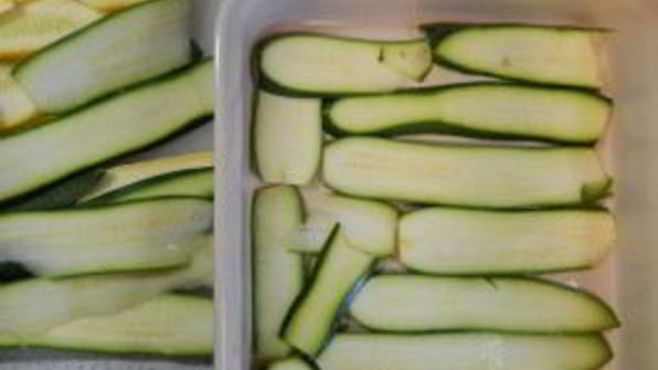 лазанья с кабачками и помидорами