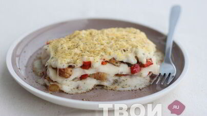 Лазанья с курицей