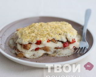 Лазанья с курицей