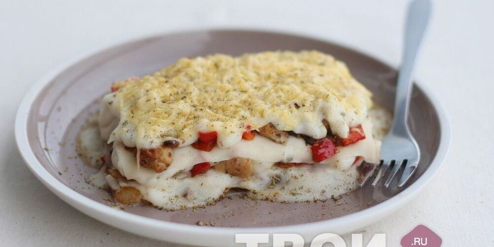 Рецепт лазанья с курицей