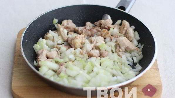 лазанья с курицей