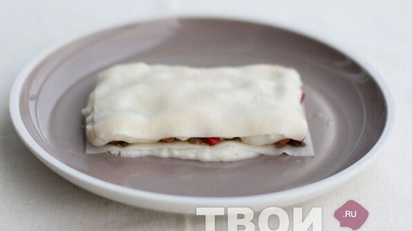 лазанья с курицей