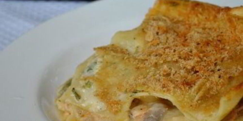 Рецепт лазанья с морепродуктами