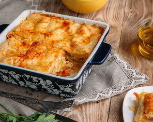 Лазанья с овощами