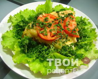 Лазанья с помидорами