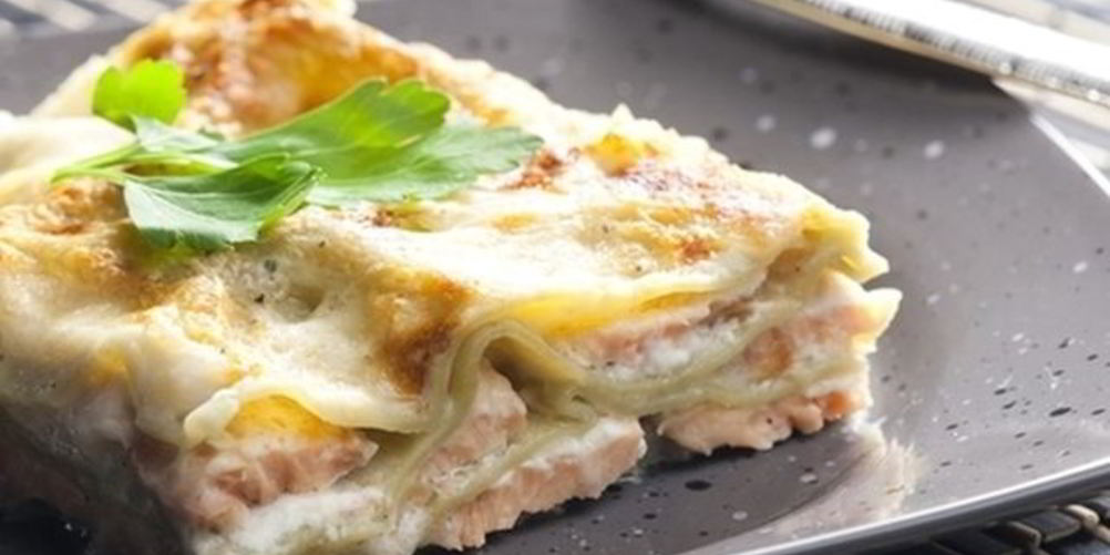 Рецепт лазанья с рыбой