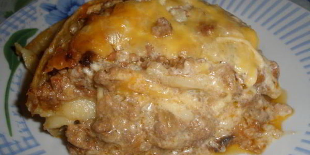 Рецепт лазанья с соусом бешамель