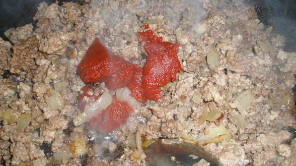 лазанья с соусом бешамель