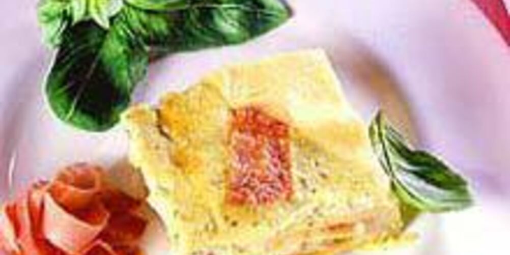 Рецепт лазанья с ветчиной