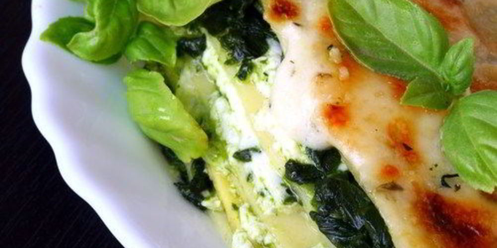 Рецепт лазанья со шпинатом и рикоттой