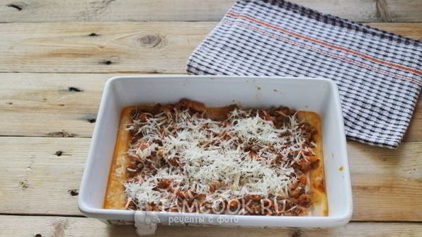 мясная лазанья