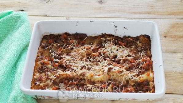мясная лазанья