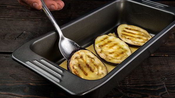 овощная лазанья с лечо