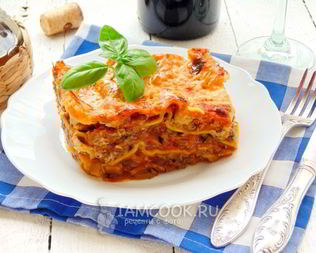 Овощная лазанья