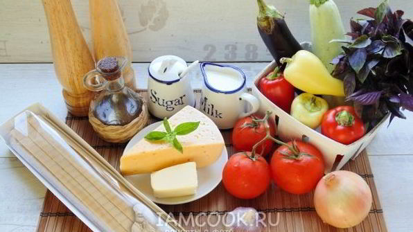 овощная лазанья