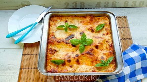 овощная лазанья